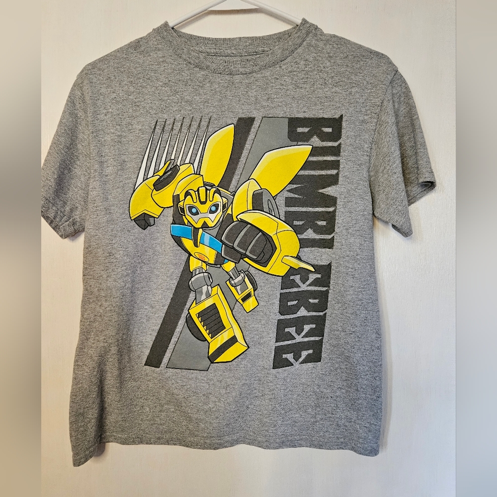 Transformers rescue bots Bumblebee tee boys XL (14/16)